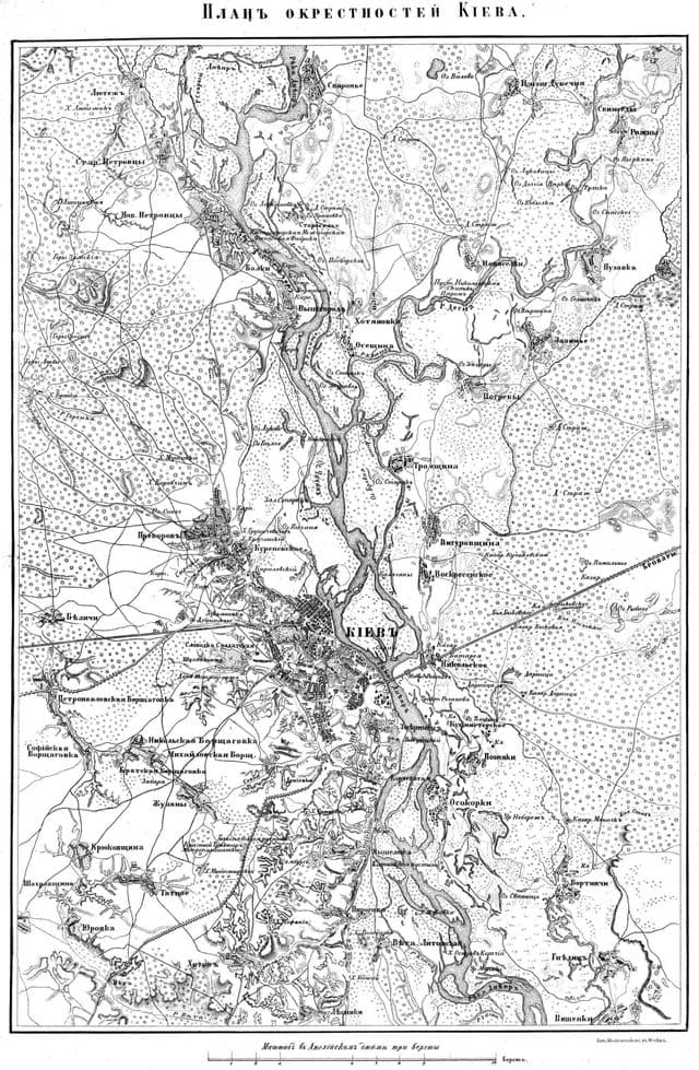 Plan historique de Kiev